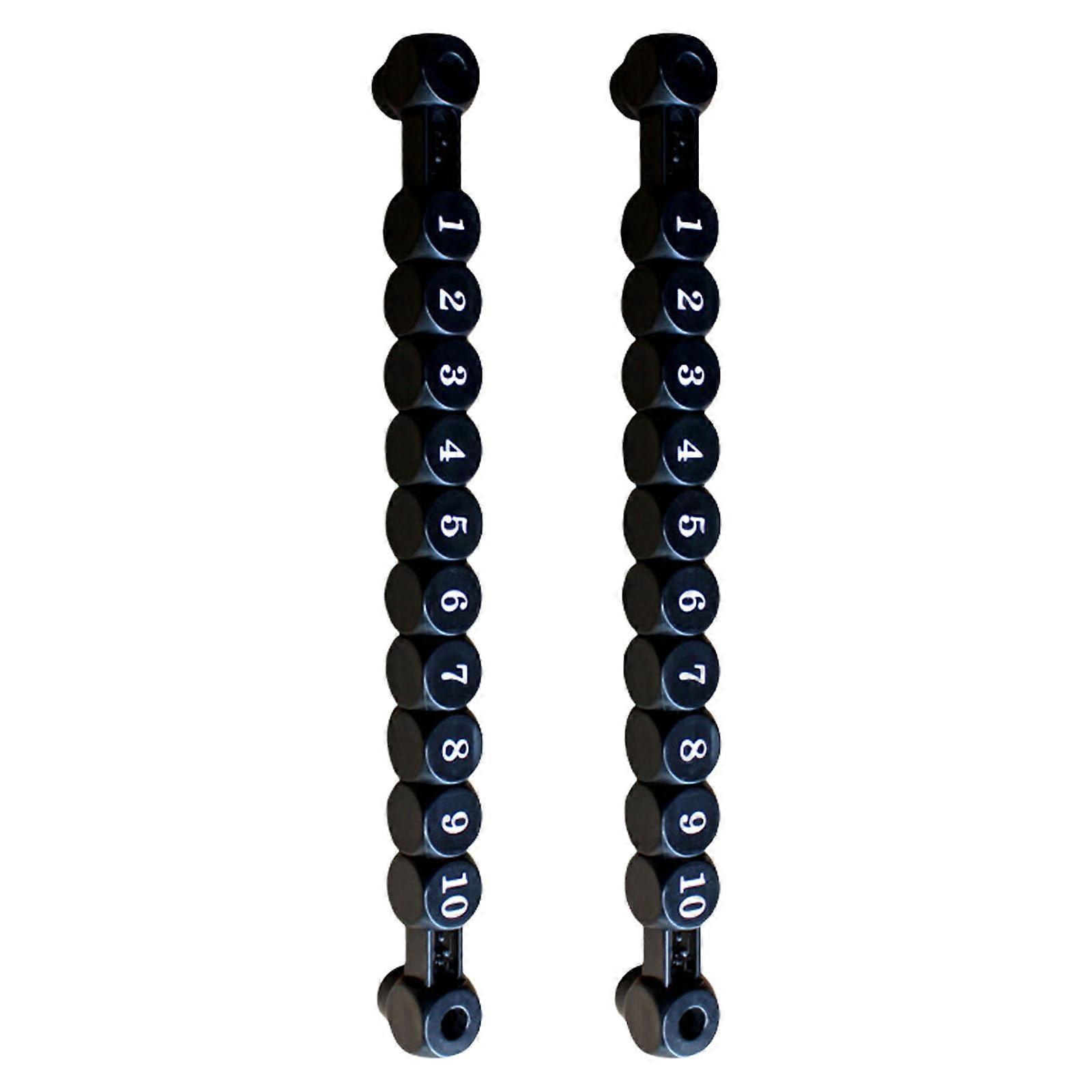 Football Scoring Counters  TwoPiece 10Number Score Counter Set for Table Football Scoreboard