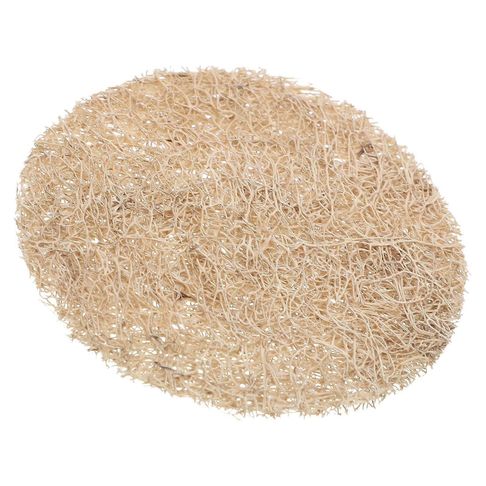 Beige Rattan Tea Pot Mat Coaster for Scratch Protection