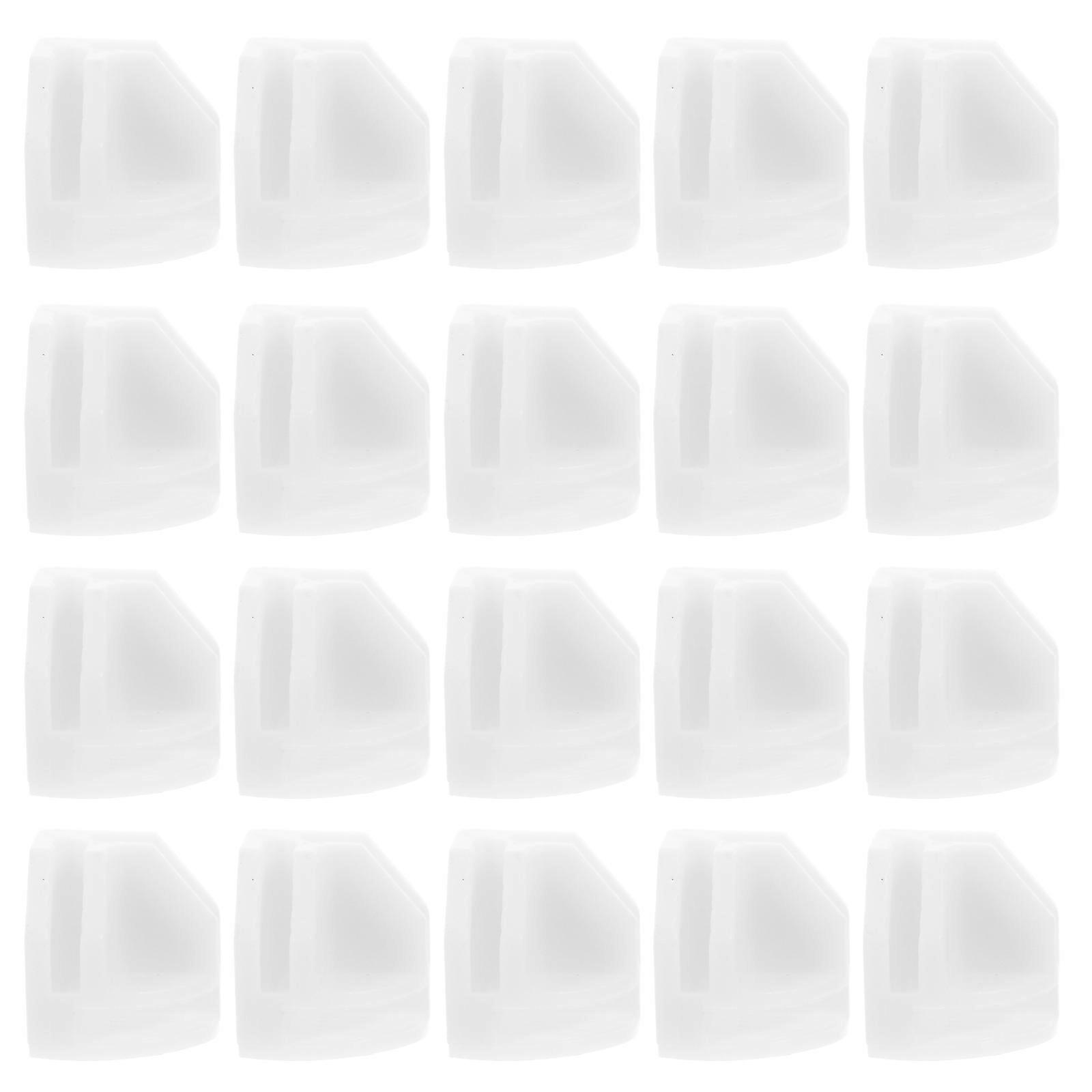 Rabbit Cage Clips for Door Use 20Pcs ABS Plastic Wire Connectors