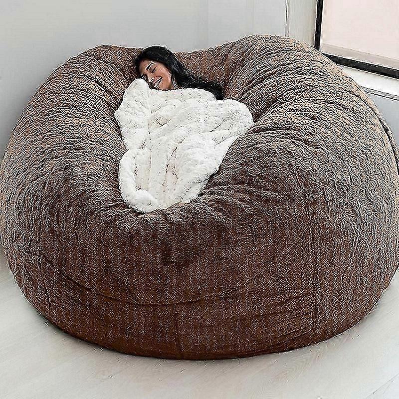 Capa para sofá puff extragrande, ideal para uso interno, para adultos e crianças (cadeira não incluída), ZHID7