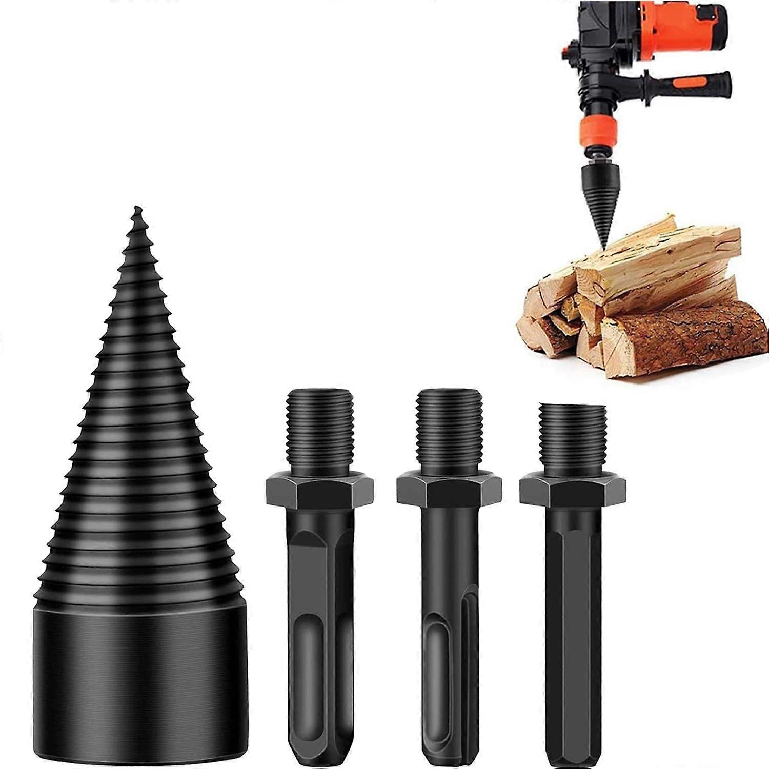 2023 - 45mm Log Splitter, Log Splitter, Safe Drill Wood Splitter, Log Splitter, Log Splitter for Splitting