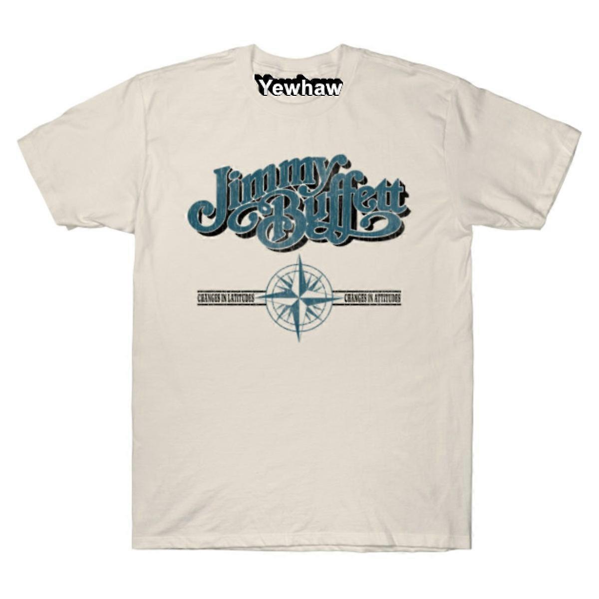 Punainen Latitudes Jimmy Buffett -t-paita