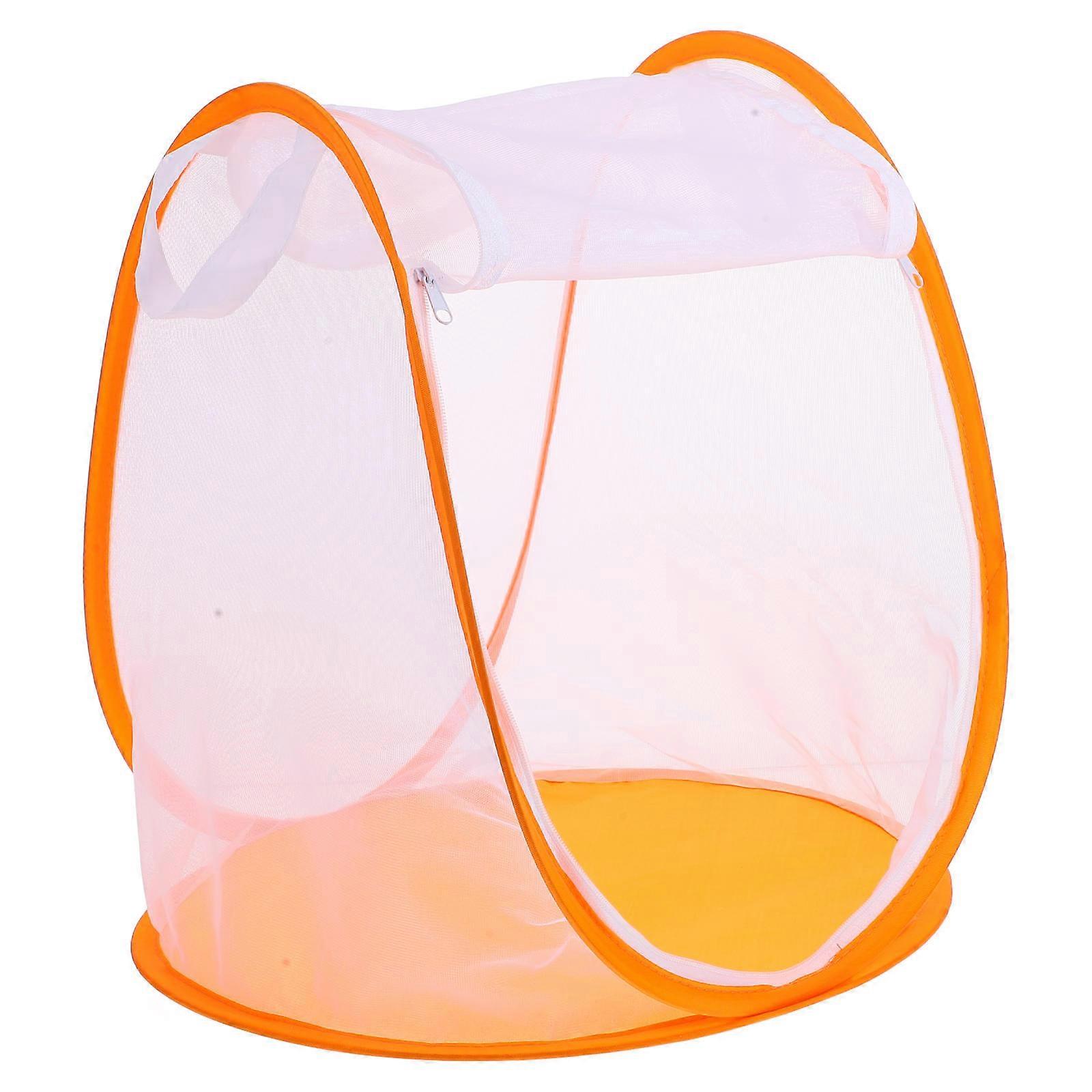 Butterfly Habitat Mini Cage for Insect Observation Foldable Mesh Enclosure