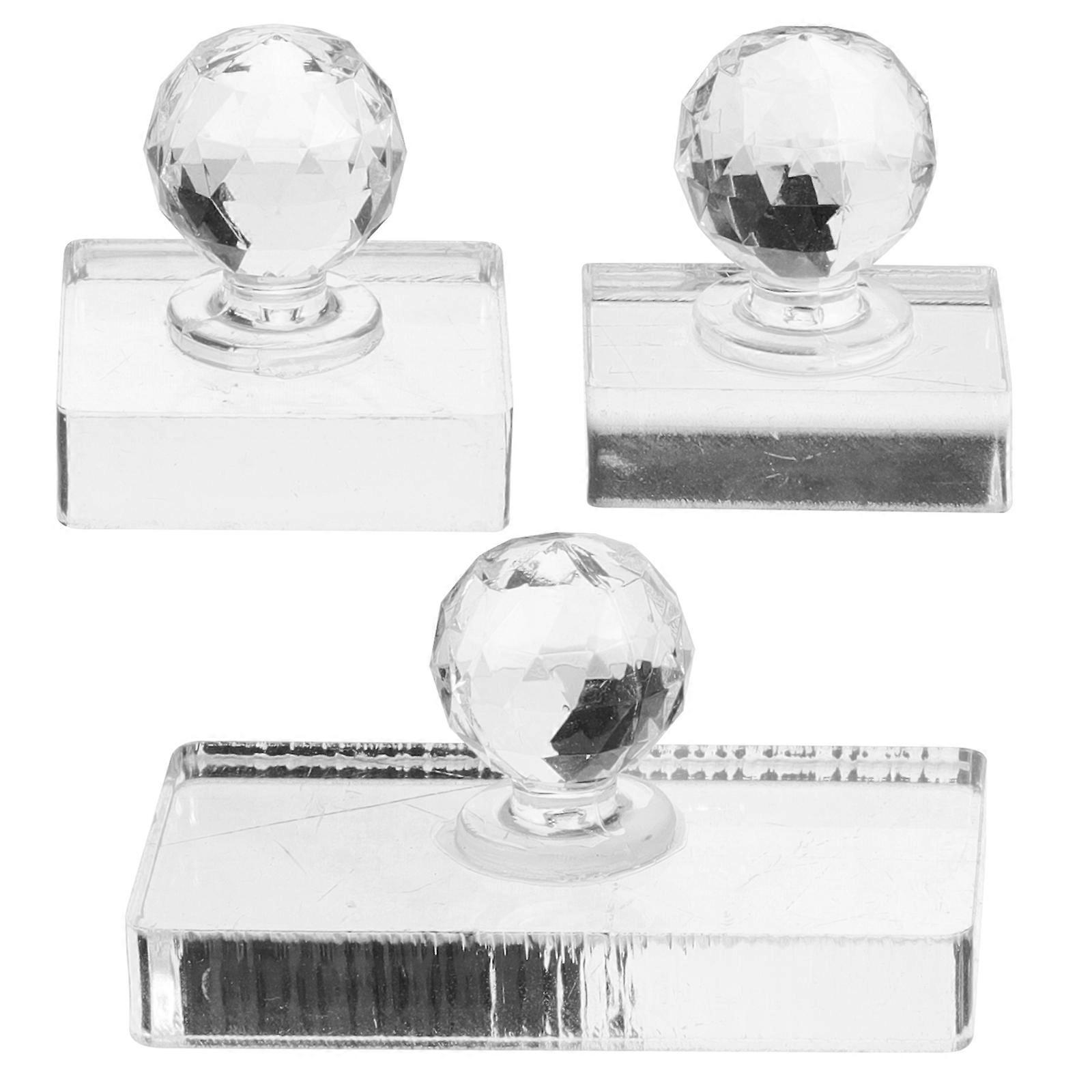 Multifunctional Highlighter Applicator for Makeup with Plastic Material Portable and Convenient Design Transparent Color