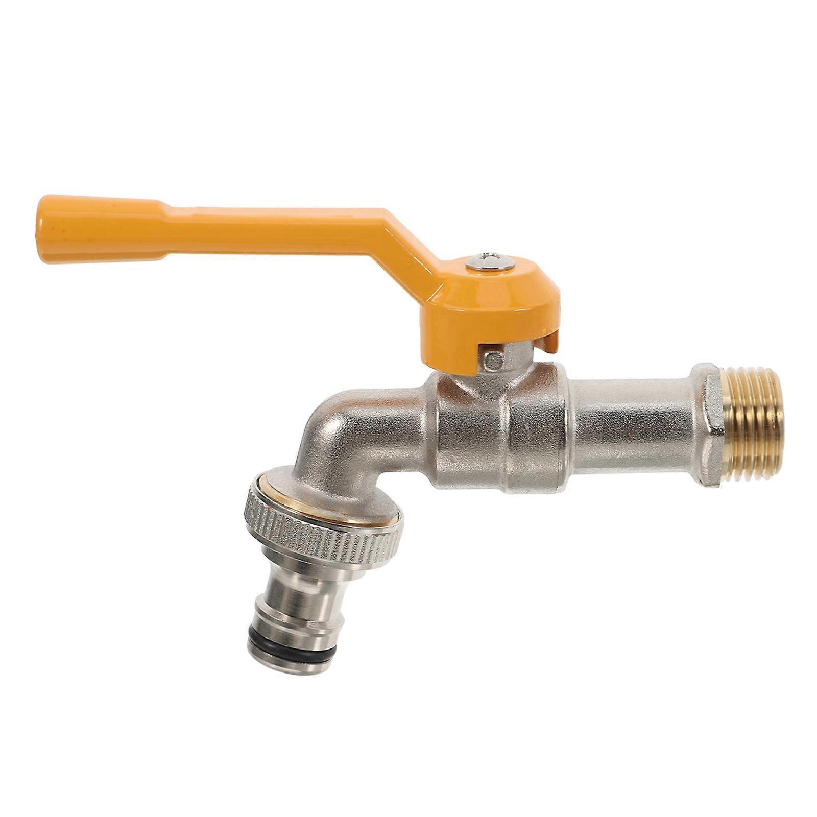 Outdoor Water Faucet Garden Use 1Set Multi-Function Double Outlet Faucet