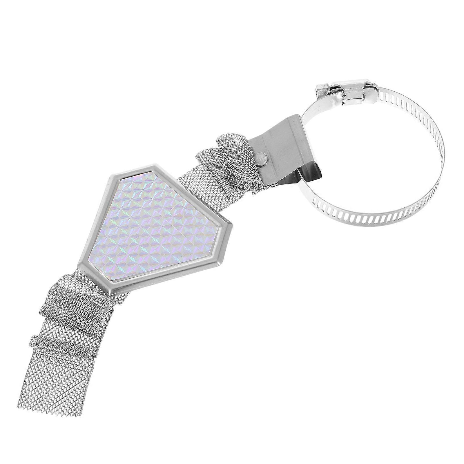 Anti Squeak Tape Universal Car Anti-Static Triangle Strip for Suv Silver Metal Static Elimination 1Pcs