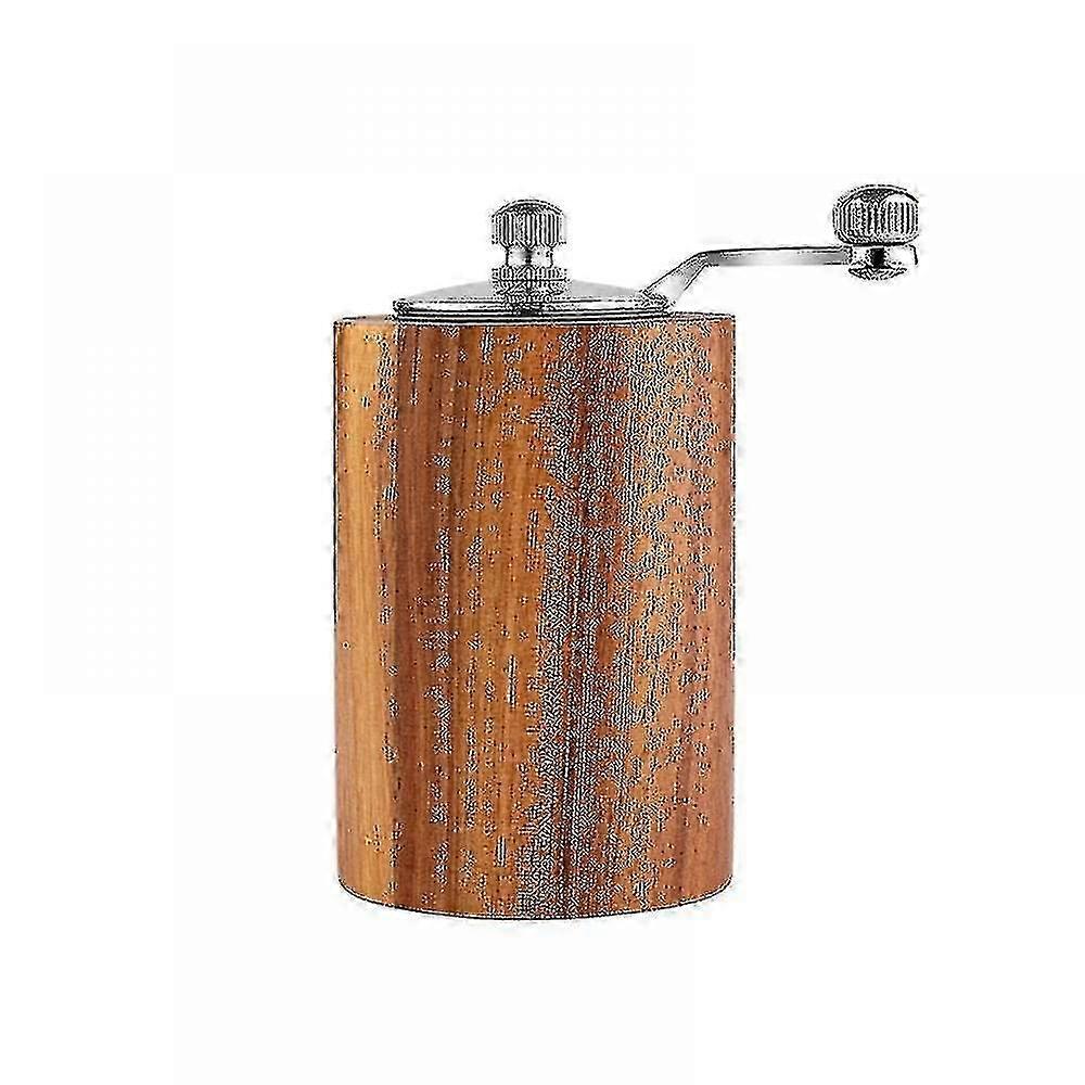 Manual Flaxseed Grinder - Adjustable Hand Mill for Household Use with Glass Jar