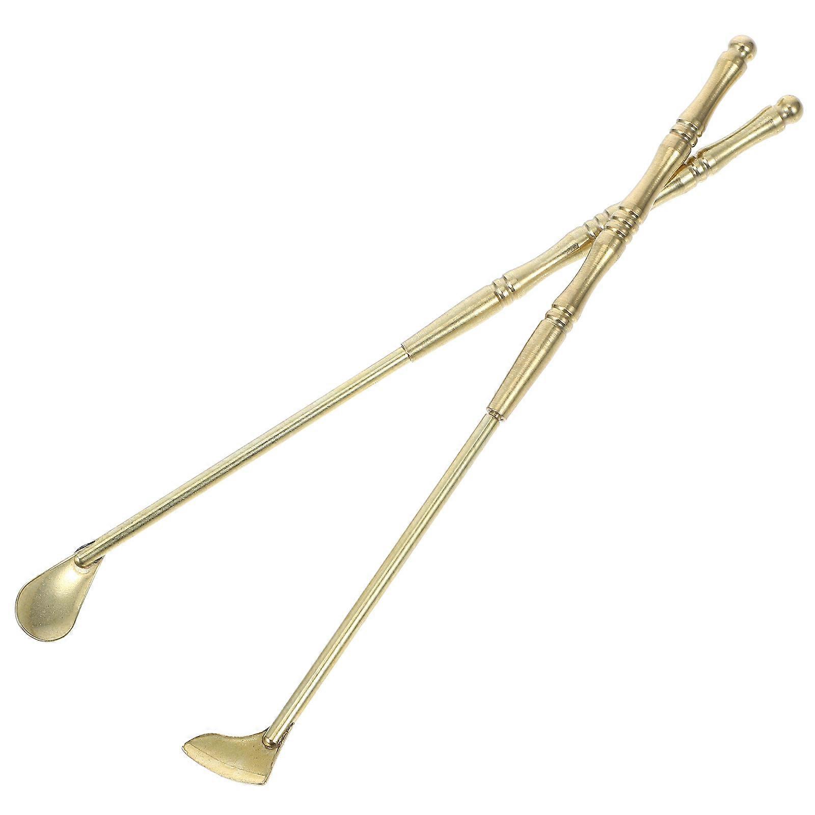 Brass Incense Burner Accessories Incense Tool Set with Spoon and 2Pcs