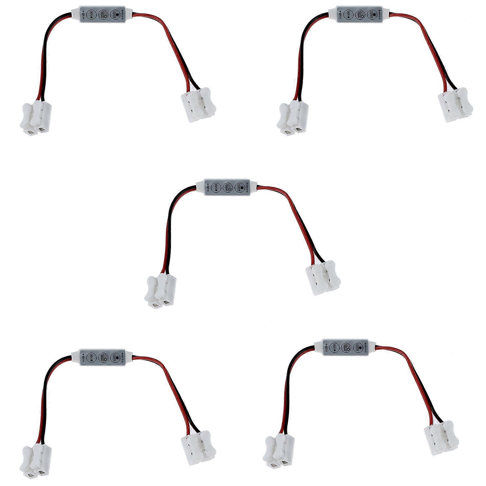 5X LED Strobe Controller Flashing Patterns and Speed Adjustment