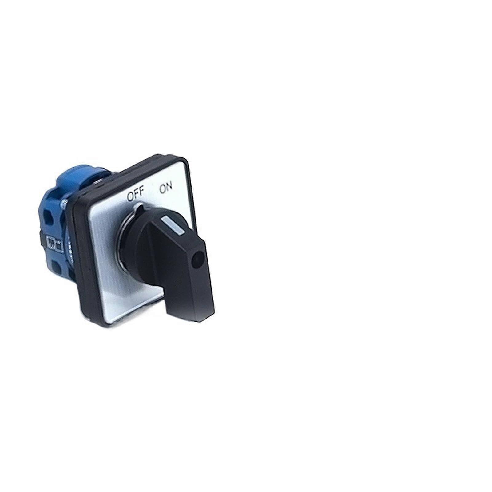 20A 660V Rotary Cam Selector Switch 1 Pole 4 Terminal ONOFFON Panel Mount Durable Design