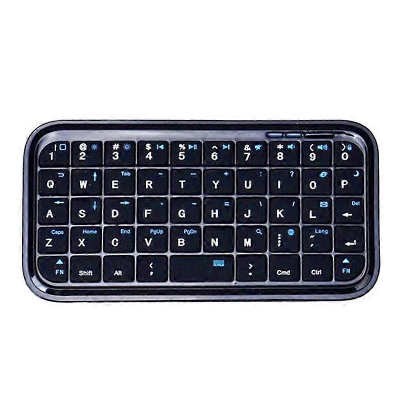 Portable Bluetooth-compatible Keyboard Pocket Wireless Keyboard for Computer Laptop PC Notebook Tablets Smartphones