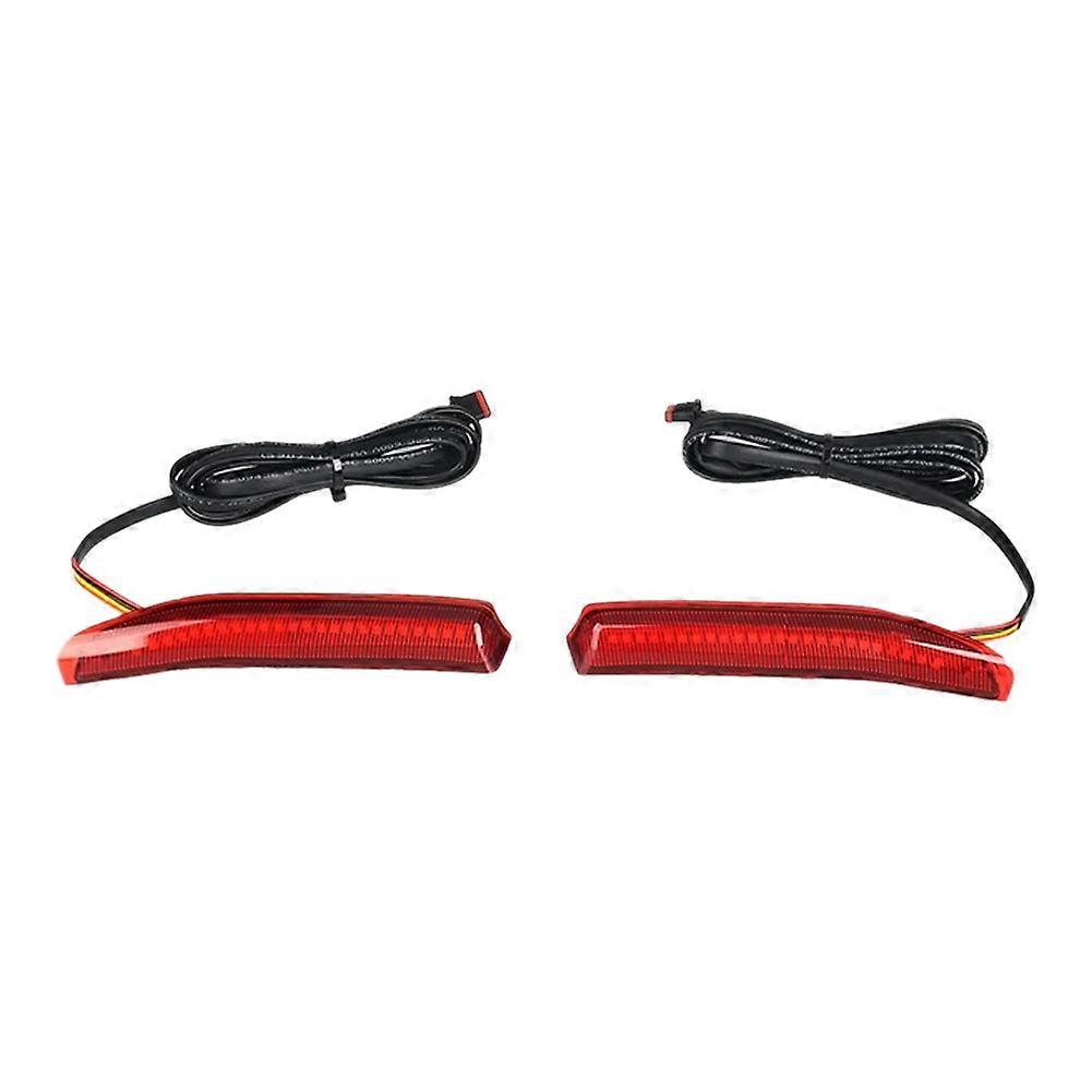 Motorcycle Top Box Trunk Tour Tips Side LED Light for Honda Red