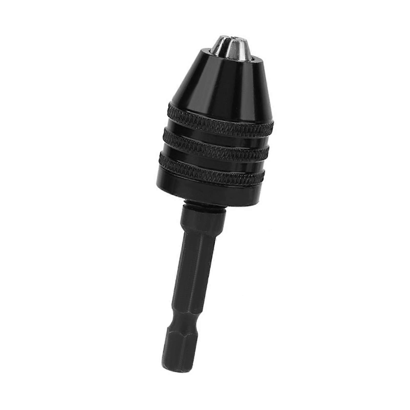 Keyless 1/4 Inch Hex Shank Drill Chuck 0.36.5mm Quick Bit Change for Mini Drill and Grinder