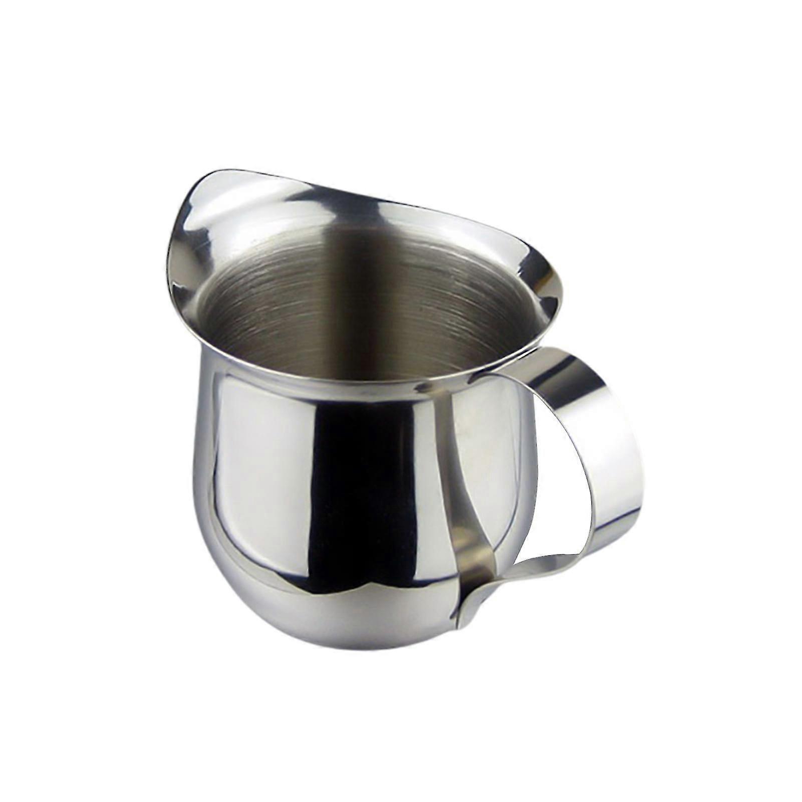 Cappuccino Coffee Pot Stainless Steel Latte Milk Mug Pointed Mouth Milkshake Cup