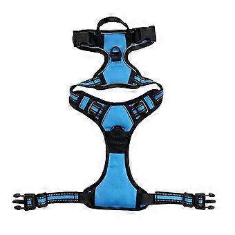 Dog Harness with Handle and Breathable Design, Reflective No Pull Vest