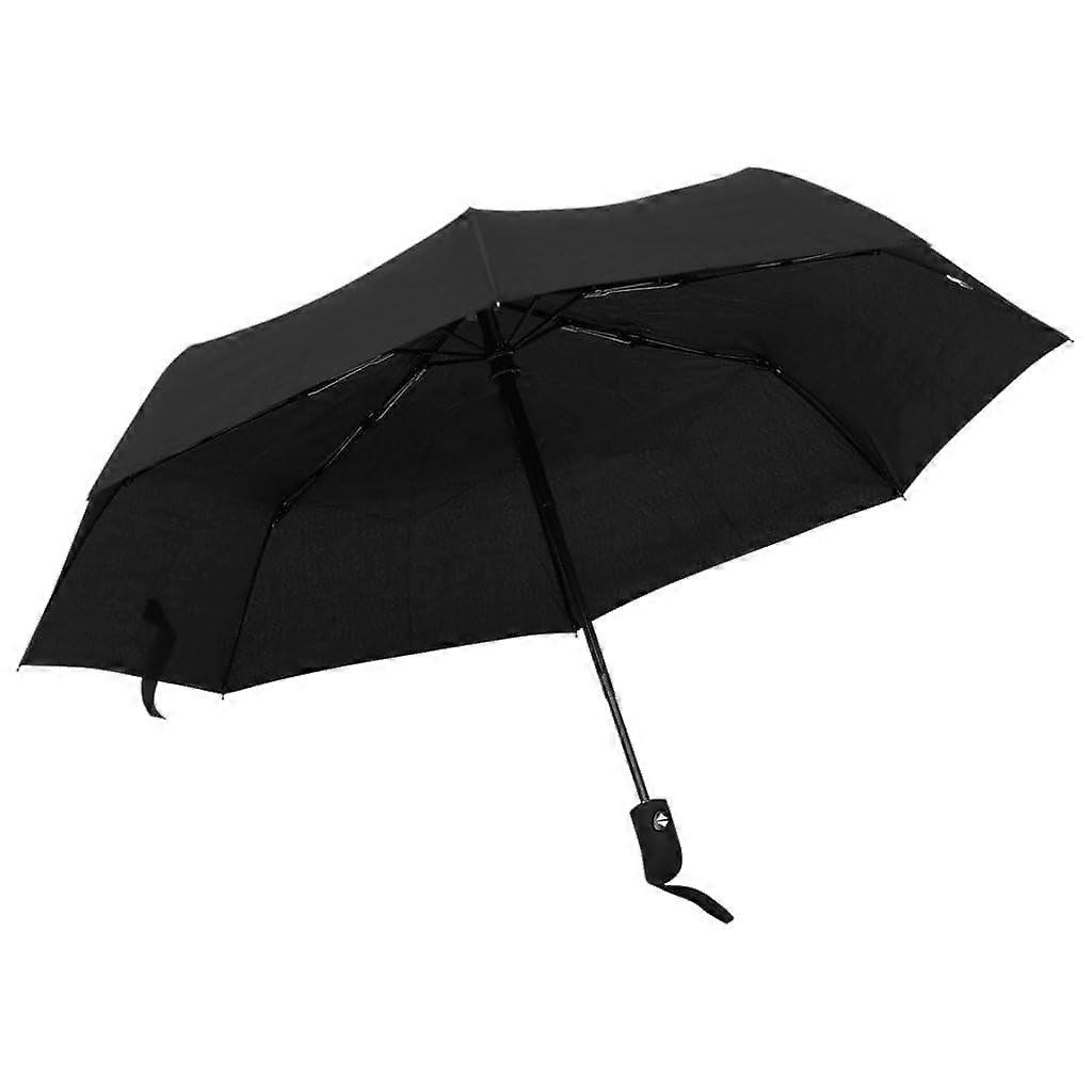 Automatic Folding Umbrella 95 cm Black with Wind Resistant Frame and Waterproof Fabric