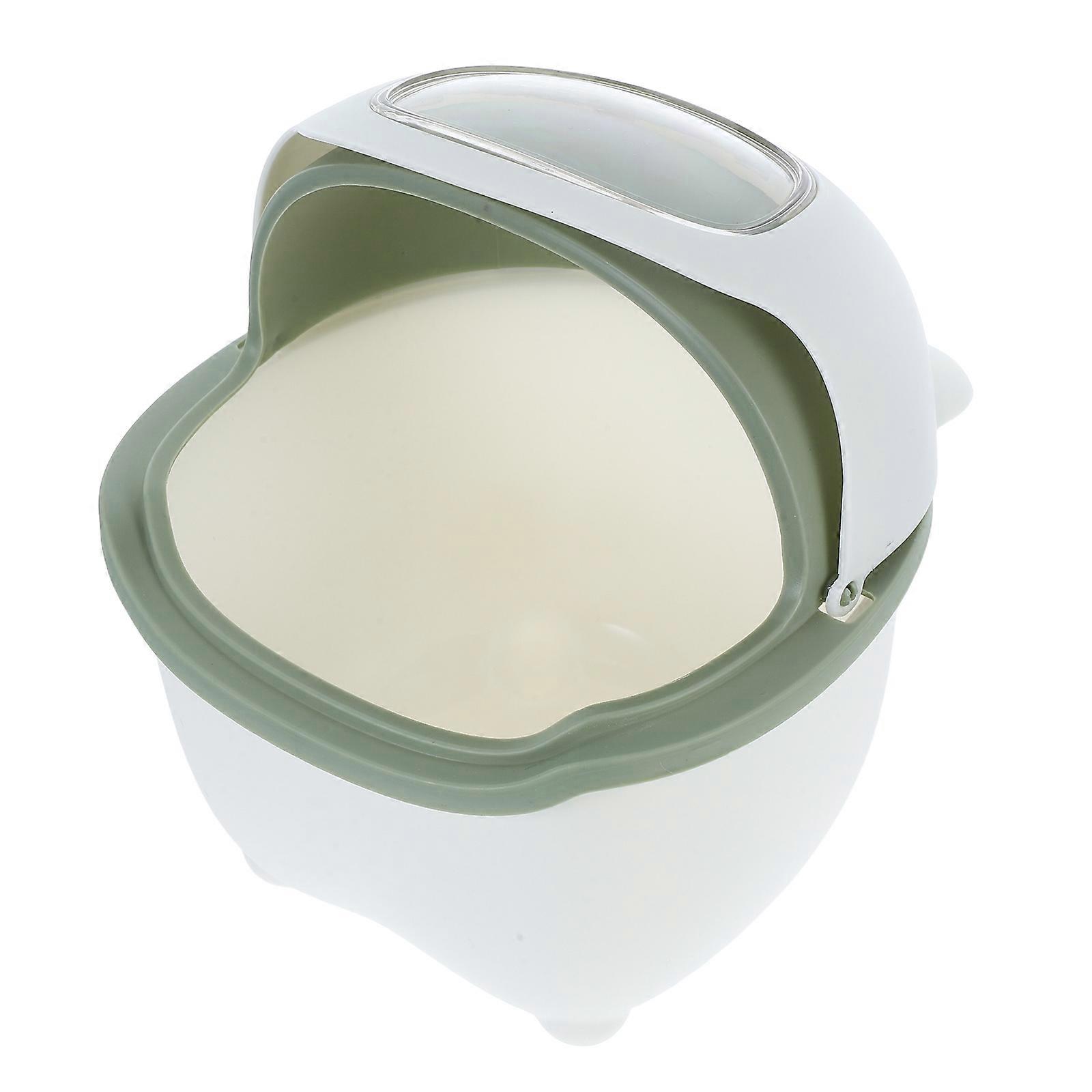 Cute Cartoon Desktop Trash Can 2pcs Waste Basket for Home Office and Rooms Space Saving for Counters and Tabletops