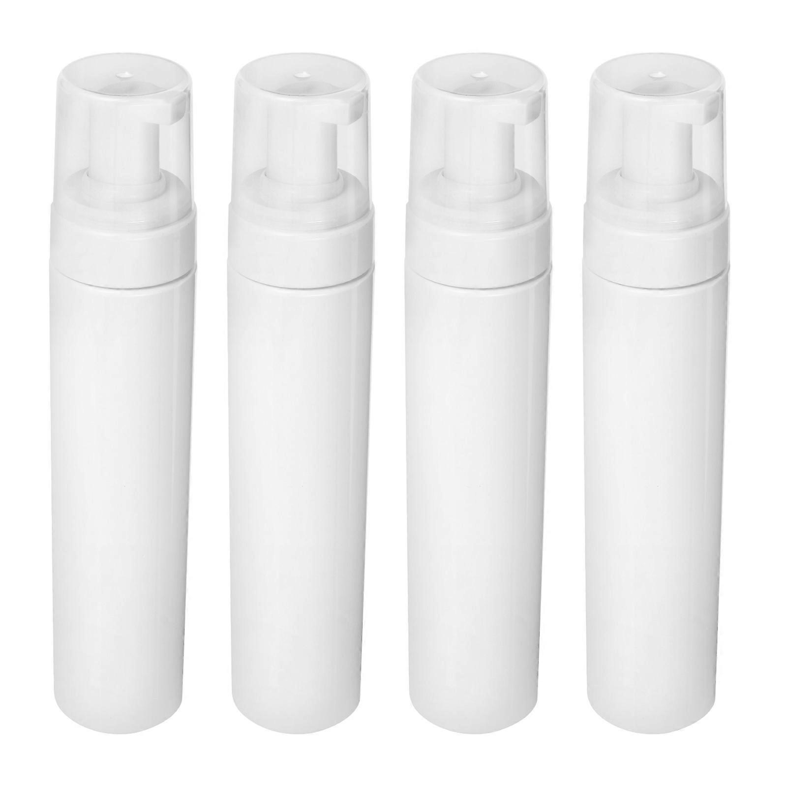 White Plastic Foaming Bottle for Storage 250ml Compact Size Portable and Leak Proof
