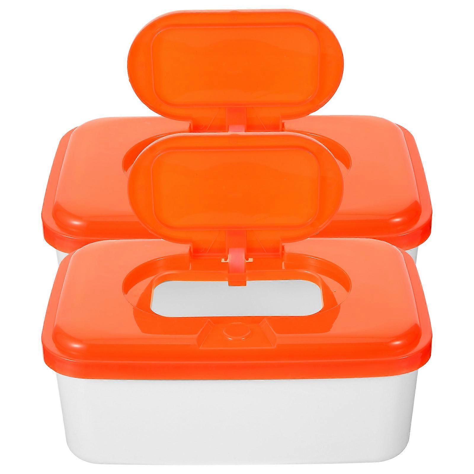 Plastic Baby Wipe Container Box for Storage Use 2Pcs Wipes Dispenser