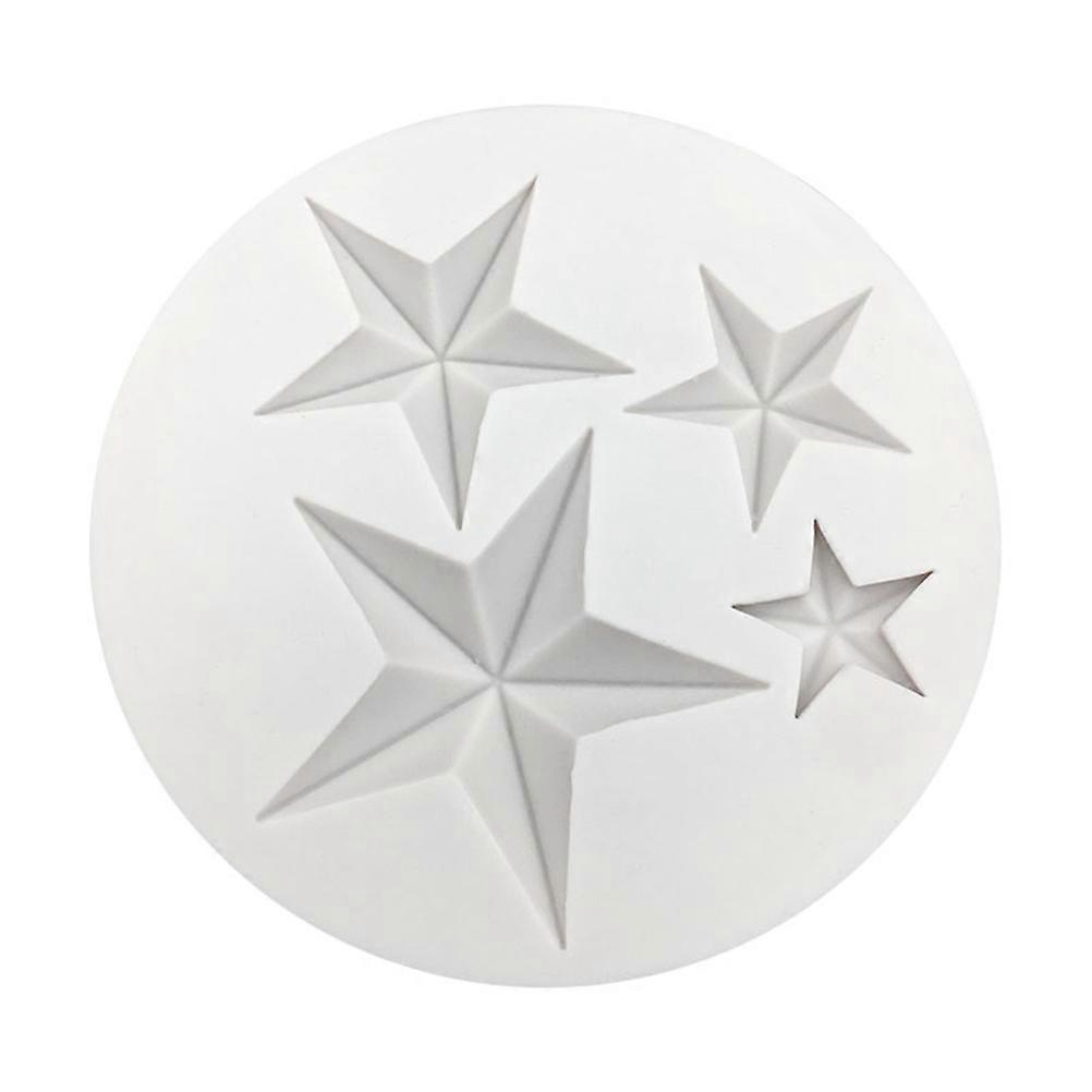 Silicone Fondant Molds Star Cake Mold for Baking Use Mold