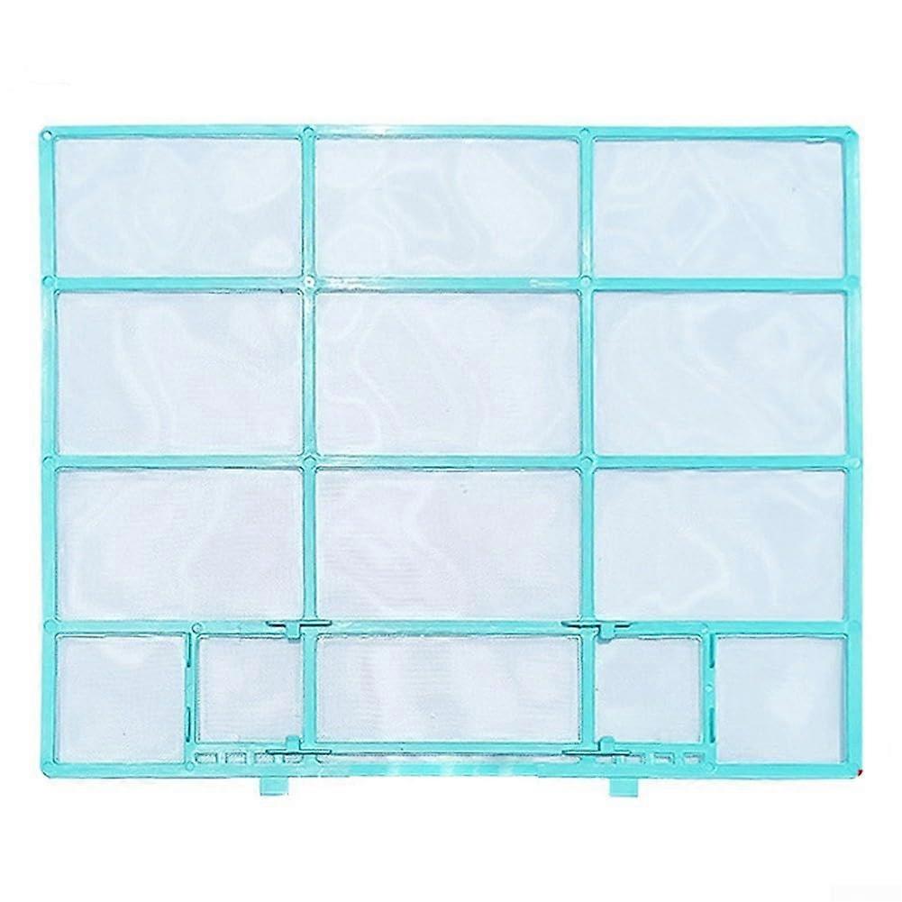 2pcs Air Conditioner Dust Filter Screen for Hanging Indoor Unit Outlet Cover, Durable Plastic Mesh