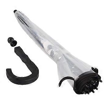 2025 Parapluie portable pour animaux de compagnie Assembler Type Chien Chat Parapluie avec Chaîne de laisse de traction pour les jours de pluieTransparent