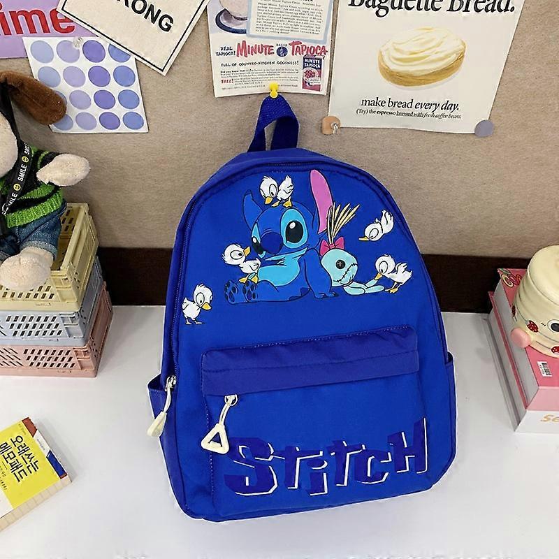 Disney Mickey Mouse New Cartoon Children's Schoolbag Stitch 3-6 Years Old Primary School Kindergarten Backpack