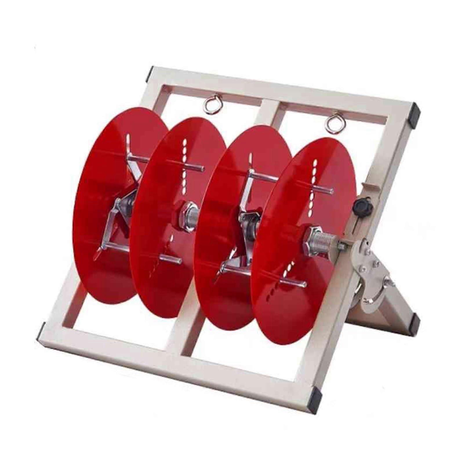 Cable Reel Holder with MultiSpool Capacity, Foldable Wire Spool Rack for Efficient Cable Management