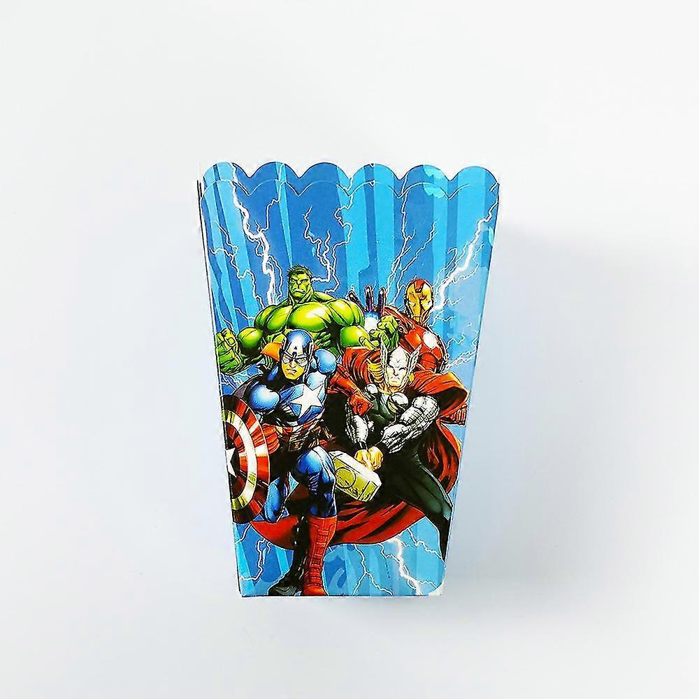 Avengers Popcorn Boxes 6 Pcs