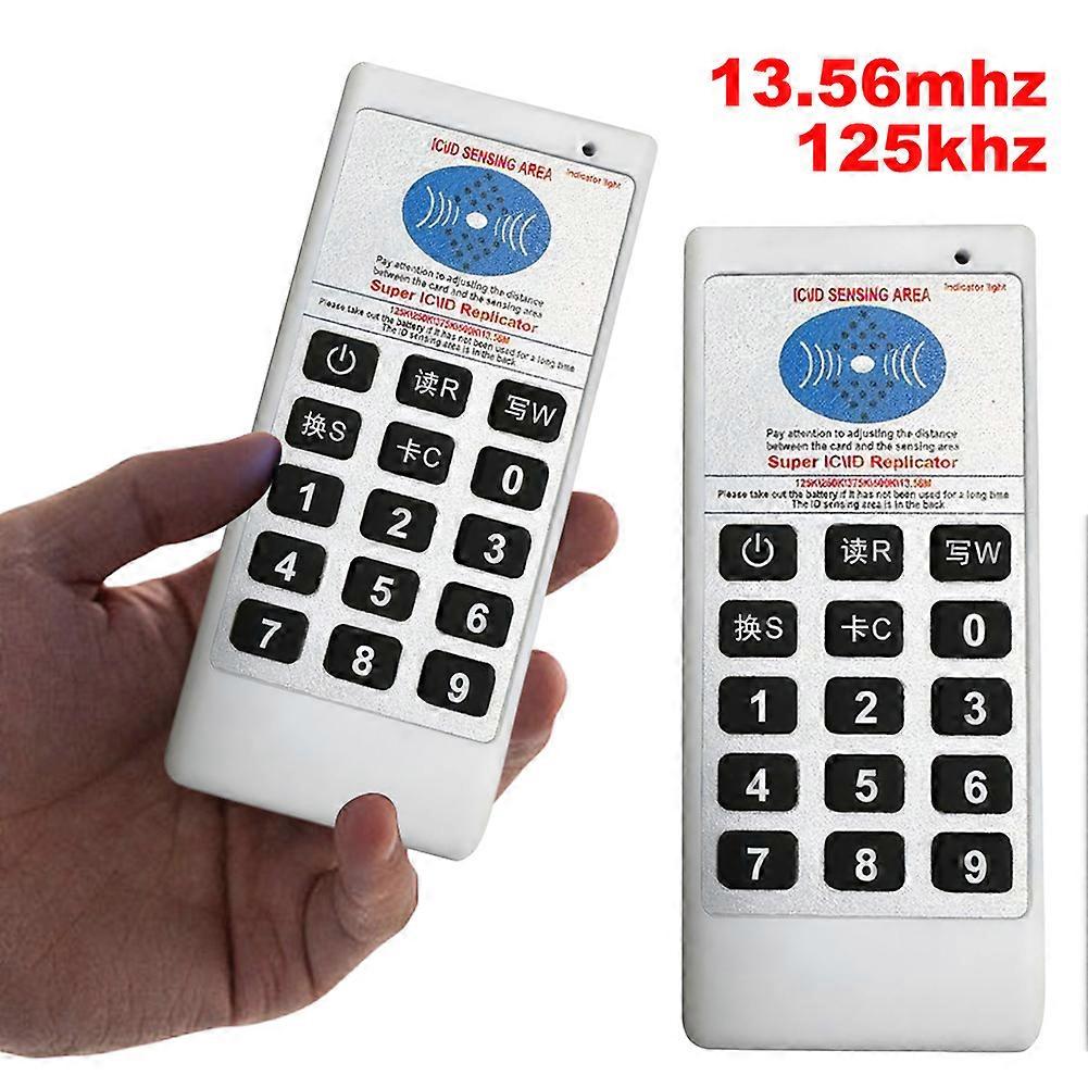 Handheld Frequency Copier 125Khz-13.56MHZ Access Tag Duplicator Handheld RFID Smart Card Reader IC/ID Writer Programmer