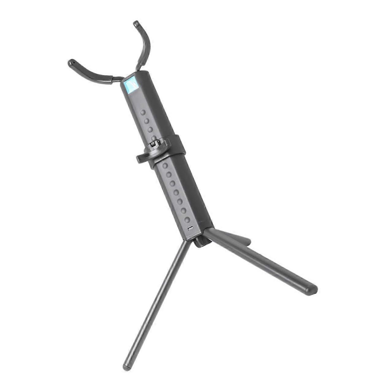 Tenor Saxophone Stand with ScratchProof Silicone Padding, Foldable Saxophone Holder for Stable Desktop Support