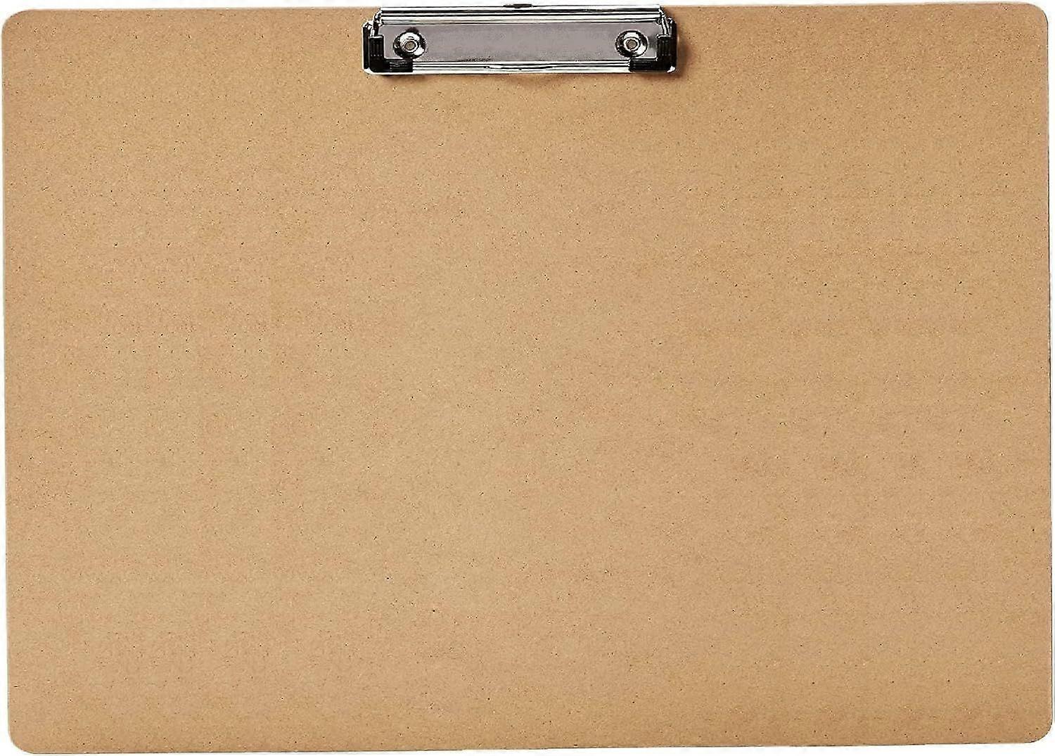 12pcs A3 hardboard clipboard Brown with Hanging