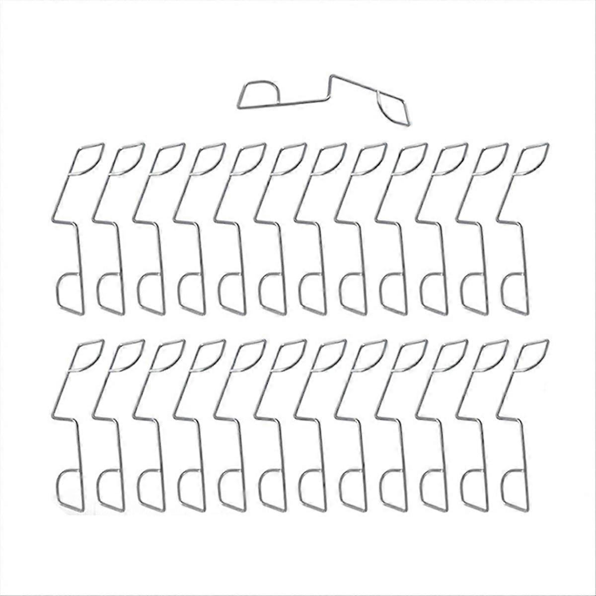 25 ks klipů na plotové panely, plotové klíny pro zastavení chrastění plotových panelů,