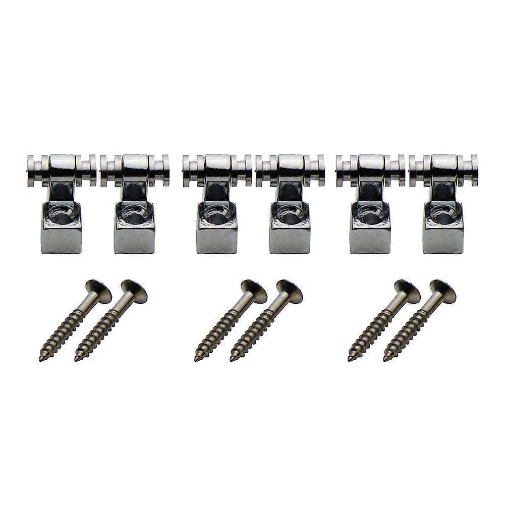 6 , Rollers, String Buckle Fixed Device for Fenders Strat Tele TL