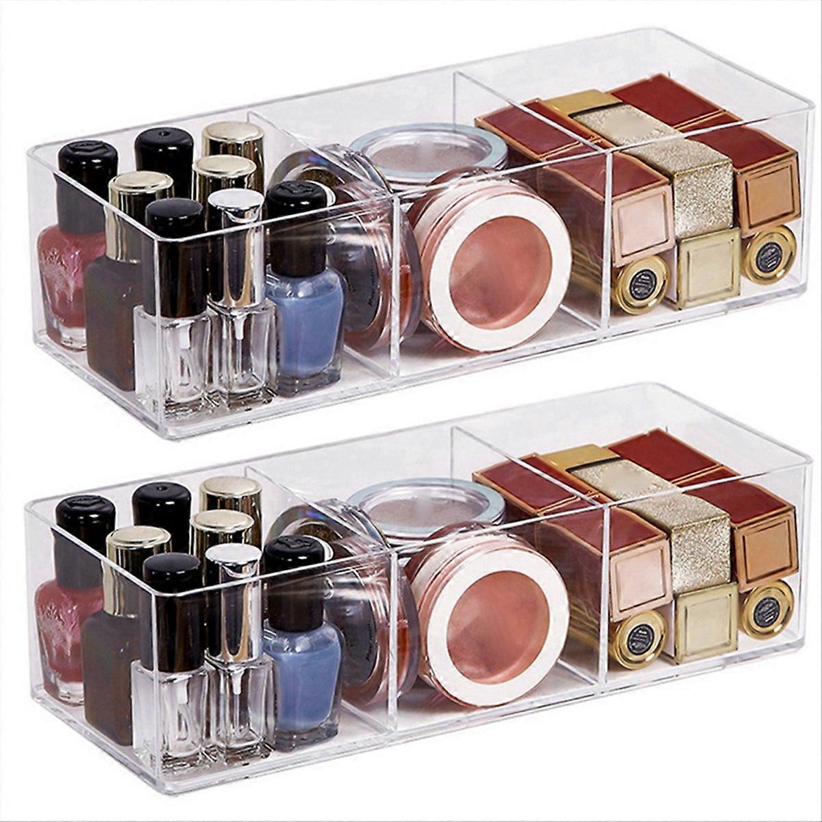 Transparent acrylic cosmetic layered storage box A