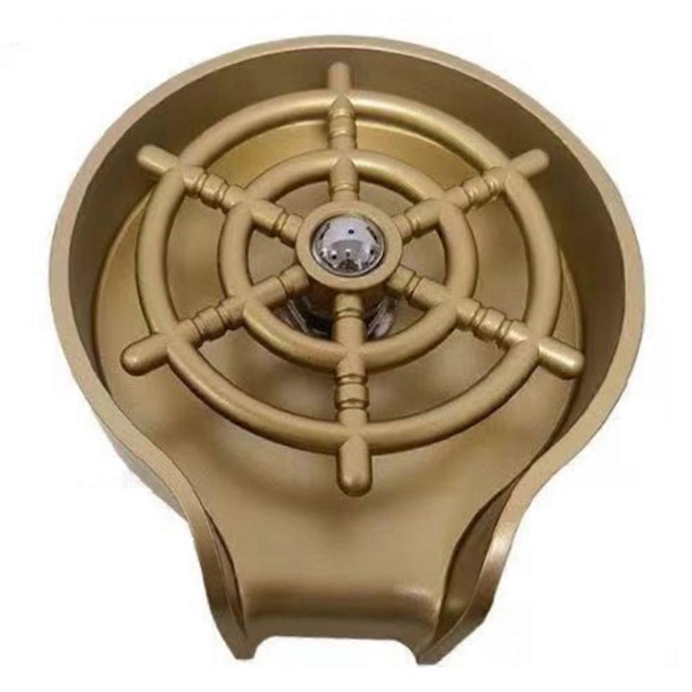 Golden Automatic Cup Washer - High Pressure, Mute Operation for Kitchen & Cafe