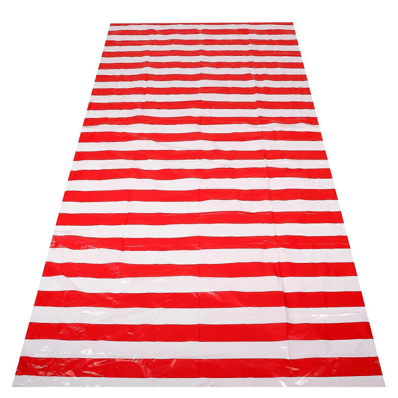 Carnival Theme Circus Table Cover Plastic for Party Use 4Pcs