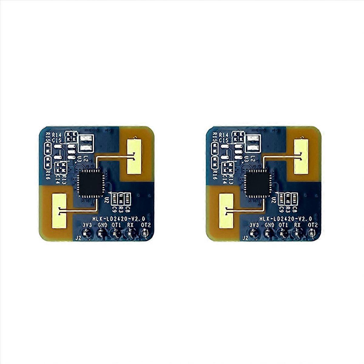 2X 24G mmWave LD2420 Human Presence Radar Sensor Motion Detection Module