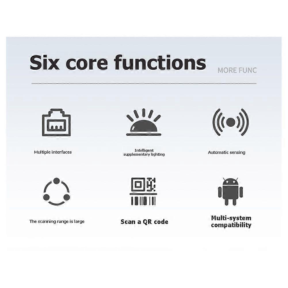2D Barcode Scanner Module Embedded Mini Size Scanning Module Automatic Intelligent Sensitive Sensing 2D QR Reader USB