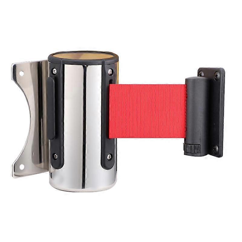 Retractable Wall Barrier 5m for Crowd Control with Automatic Retraction and SpaceSaving Design