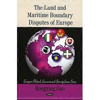 Les différends frontaliers terrestres et maritimes de l'Europe