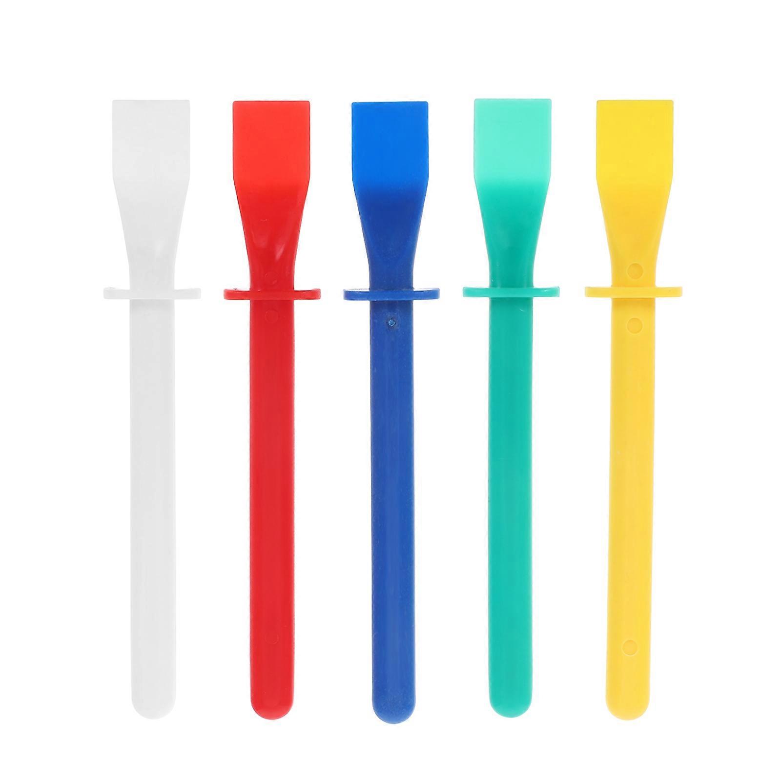 Colored Plastic Glue Spreader for DIY Craft Projects 5Pcs Set