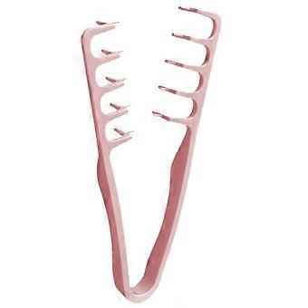 Pente de dentes largos para dar volume ao cabelo, para franjas e levantar divisão do cabelo, pente de textura de cabelo coreano, ferramenta de modelagem para homens e mulheres
