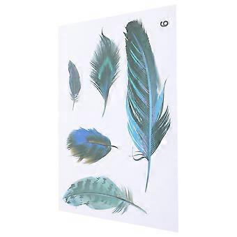 Mudguard Bike Mudguard Stickers for Decor 1 Sheet PVC Blue