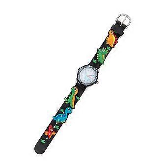 Student Watch Cartoon Children Watch Waterproof Stainless Steel For Boys Outdoor Activities Accurate Timing 1Pcs