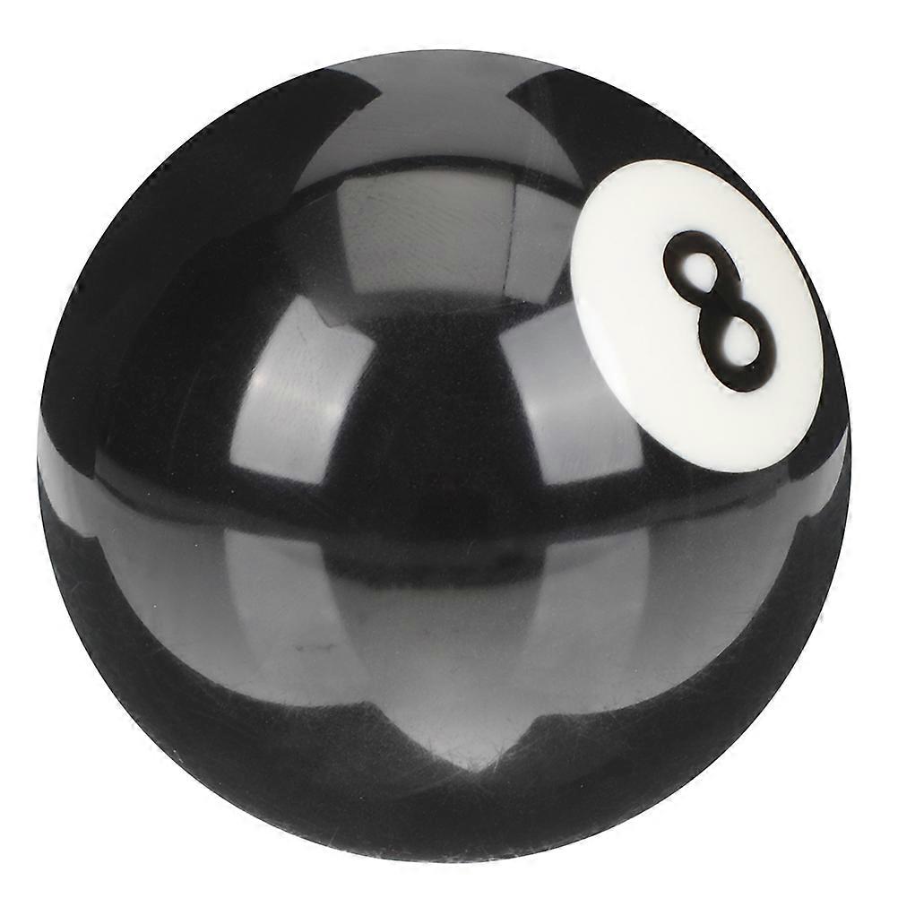 Ersatz-Pool-Queueball aus Kunstharz, schwarz