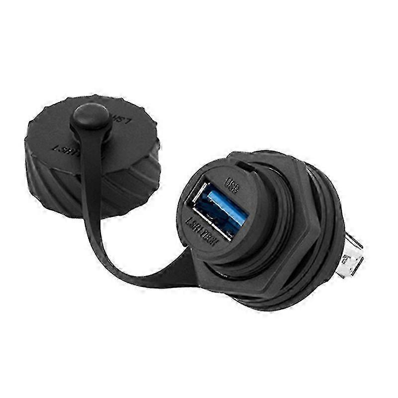 Usb 2.0 3.0 Female Socket Plug Panel Mount Adapter Directly Waterproof Connector