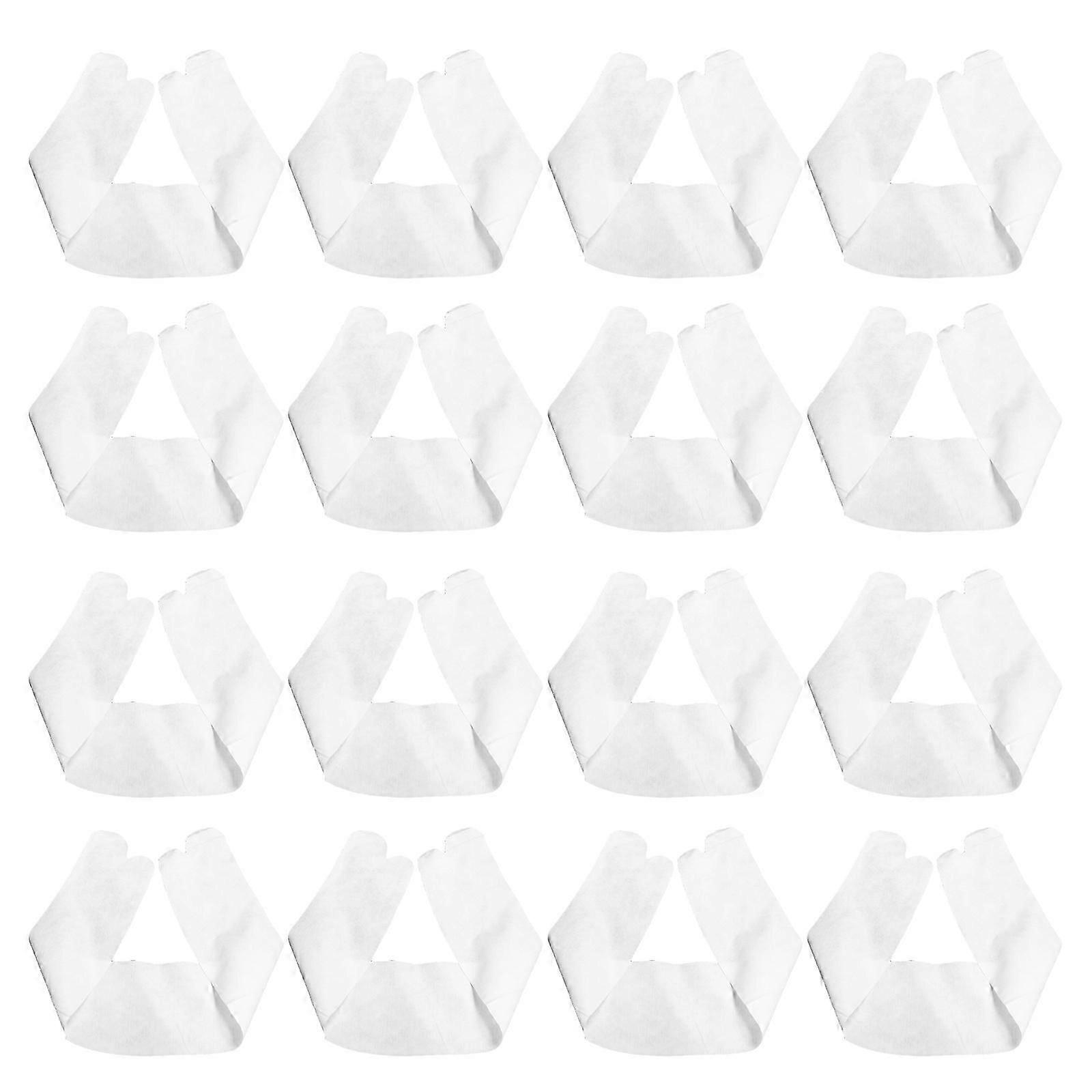 Abdominal Sweat Absorption Pads 20 Sheets Breathable White Liners