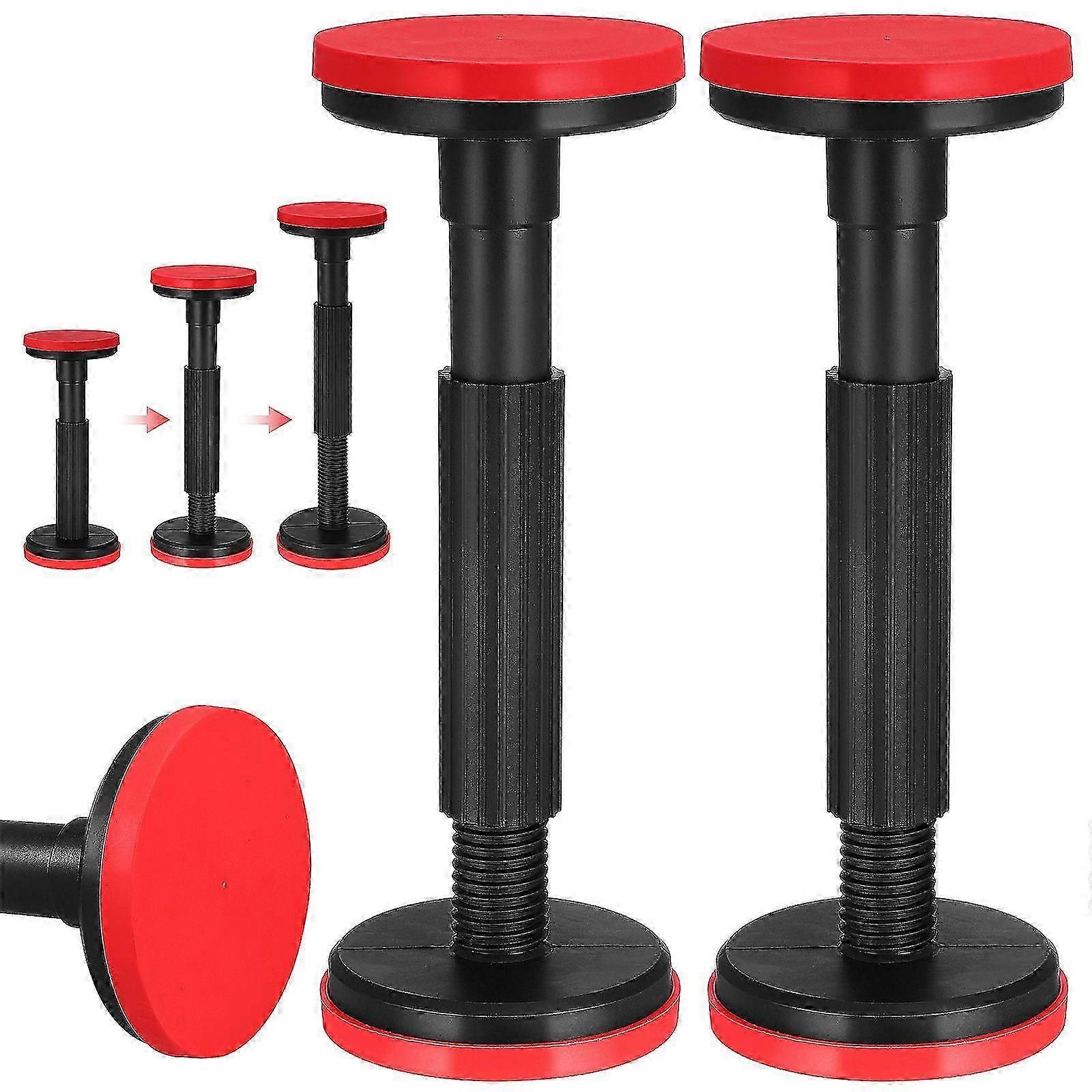Two-Piece Adjustable Support Bracket Telescopic Pole for Home Use