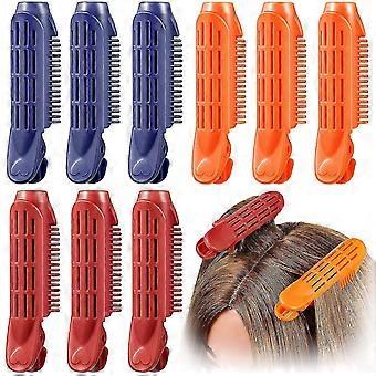 9pcs Hair Root Clips, Volumizing Self Grip Volume Hair Curler